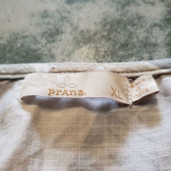 prAna McKenzie tie front camo Tank Top - Picture 5 of 5